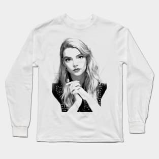 Anya taylor joy vintage Long Sleeve T-Shirt